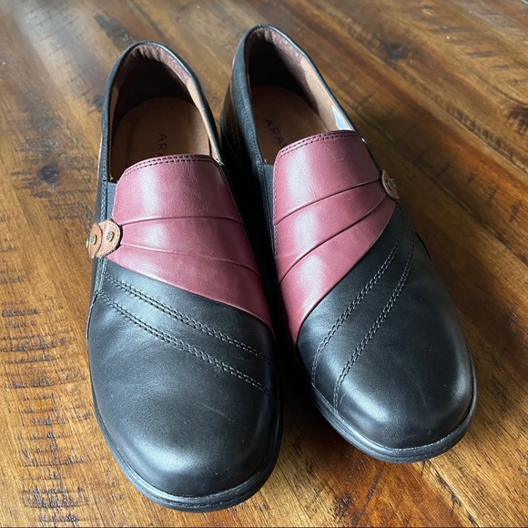 Aravon Danielle AR Multi Colored Slip On Shoes 11 - Picture 1 of 7